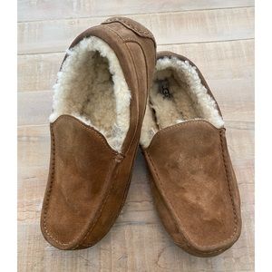 UGG MEN loafers leather genuine sheepskin slip ons